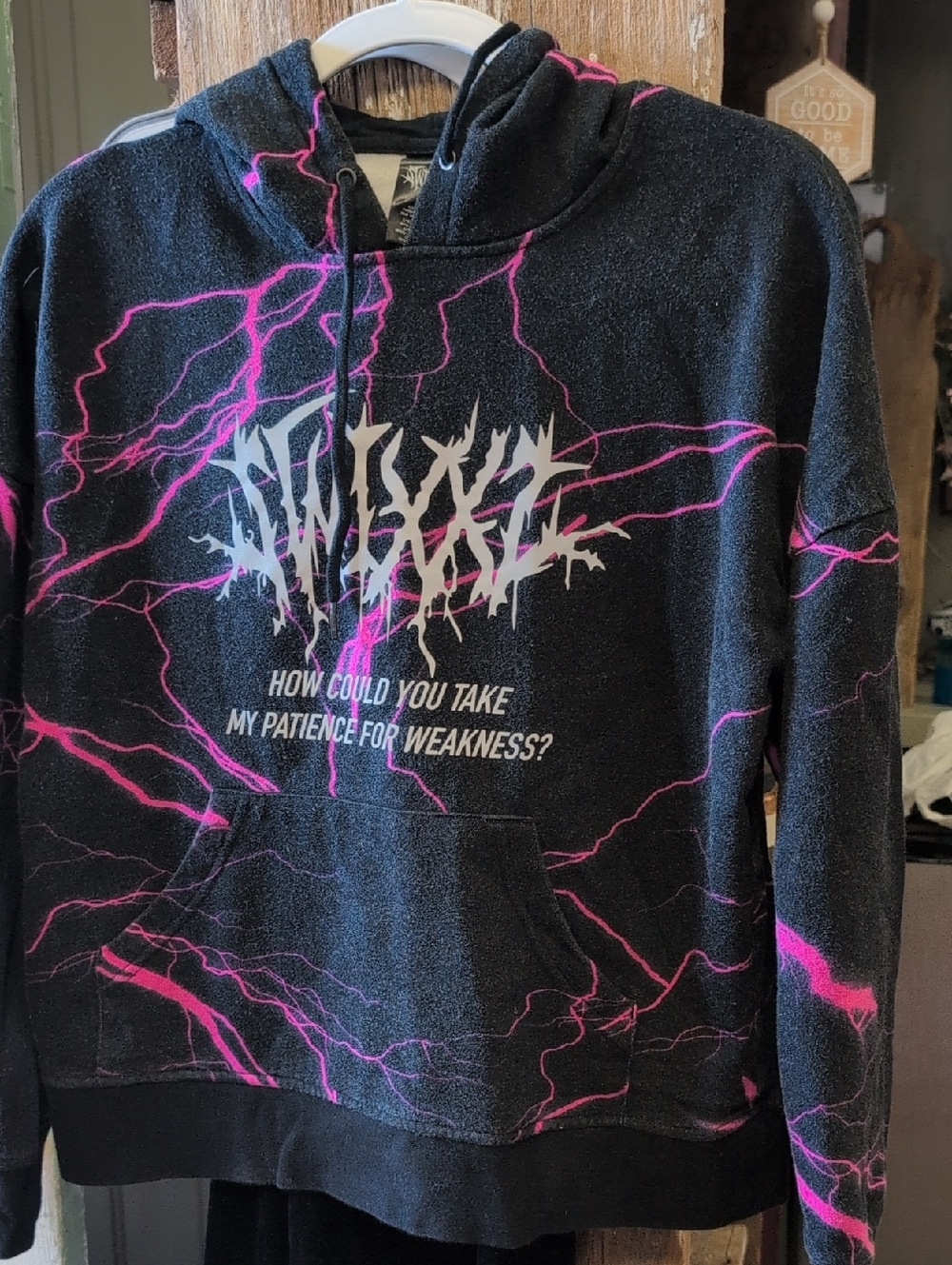 Swixxz lack Hoodie